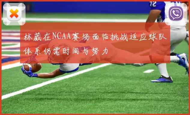 林葳在NCAA赛场面临挑战适应球队体系仍需时间与努力